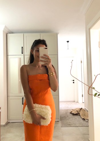 Krem rengi çanta - Görsel 2