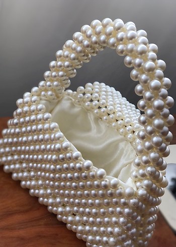 İnci büyük boy çanta - Görsel 6