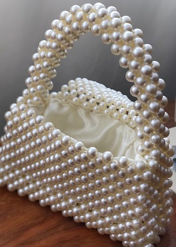 İnci büyük boy çanta - Görsel 8