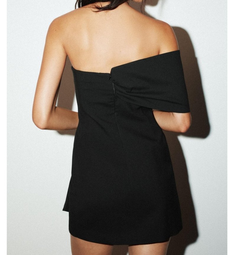 Zara Straplez Elbise - Görsel 2