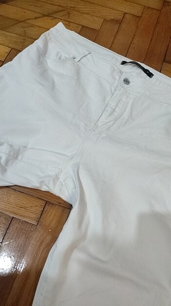 LC Waikiki Büyük beden Beyaz Pantolon 