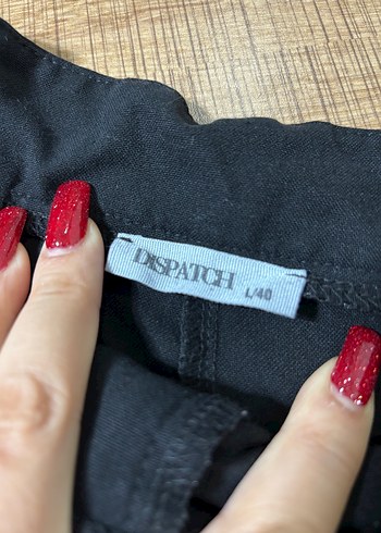 Siyah Yüksek Bel Keten Mini Şort - Görsel 4