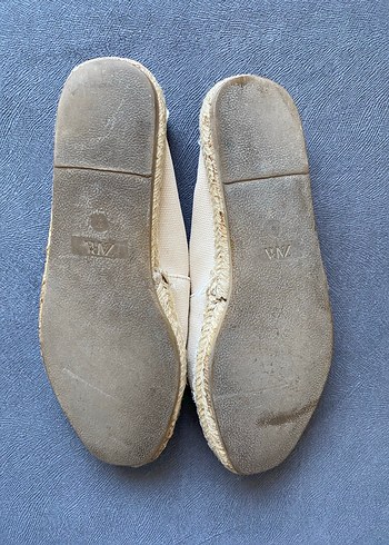 Zara Krem Kadın Espadril - Görsel 7