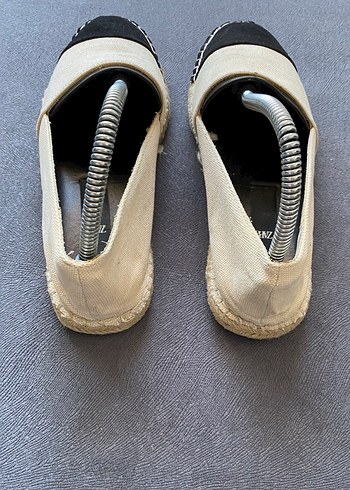 Zara Krem Kadın Espadril - Görsel 3