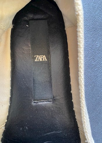 Zara Krem Kadın Espadril - Görsel 6