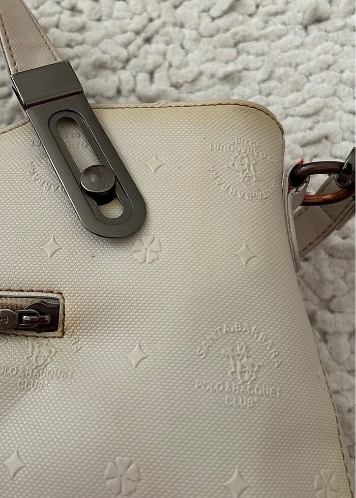 beyaz kol cantasi - Görsel 4