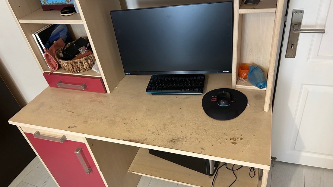 borda Detaylı Bilgisayar Masası - Görsel 3