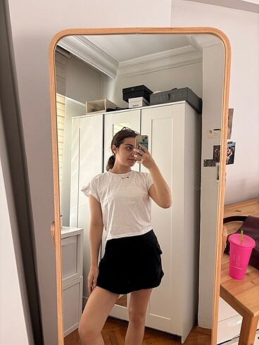 Zara kol detaylı tişört