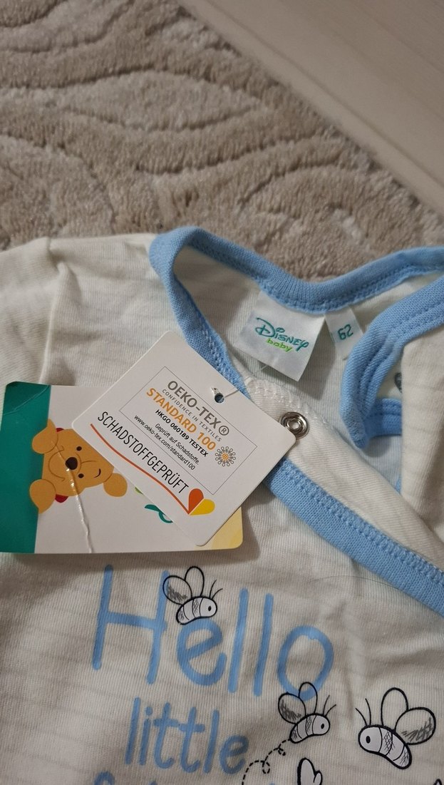 uzun kollu 2 tane yenidogan tulum 2 ust 1 alt - Görsel 2