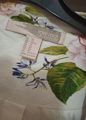 Çiçek Desenli Bohem Kadın Ceket - Görsel 2