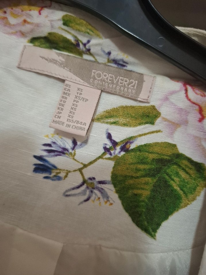 Çiçek Desenli Bohem Kadın Ceket - Görsel 2