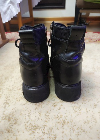  orjinal HARLEY DAVİDSON  Siyah Deri erkek  Bot - Görsel 3