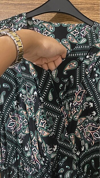 Zara Desenli elbise