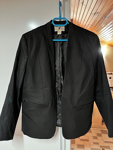 l Beden siyah Renk siyah blazer ceket
