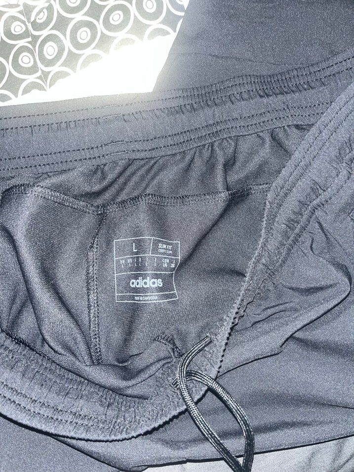 Adidas Siyah Erkek Spor Eşofman Altı Fermuarlı - Görsel 3