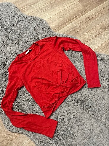 Zara Zara Büzgülü Crop Bluz
