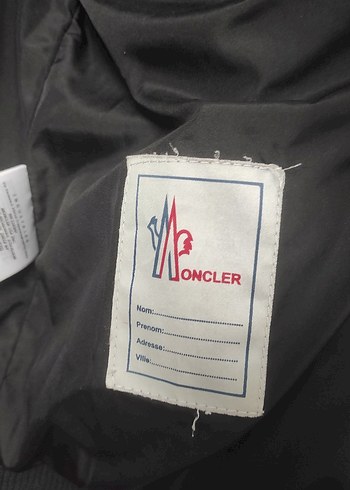36 Beden siyah Renk moncler kaz tüyü mont