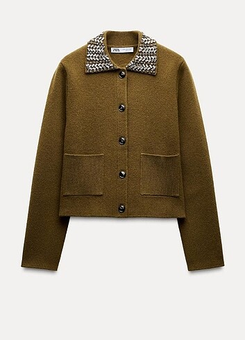 Zara taşlı hırka