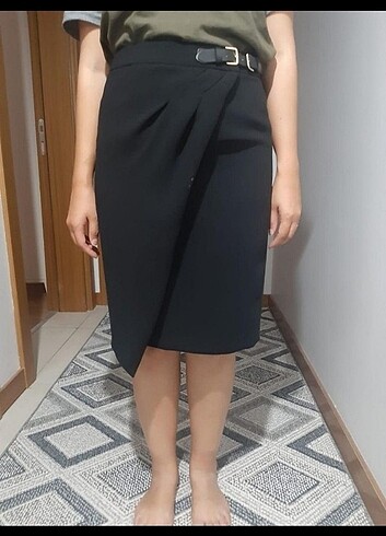 s Beden siyah Renk İpekyol Etek 