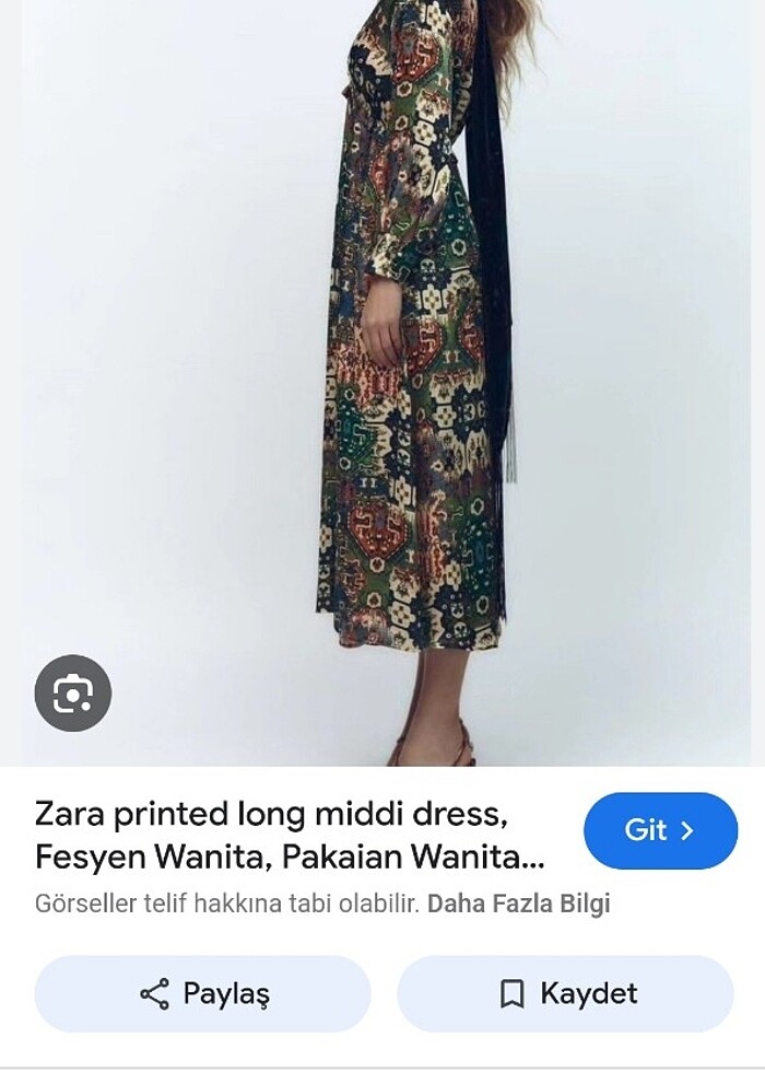 Zara Elbise  - Görsel 2