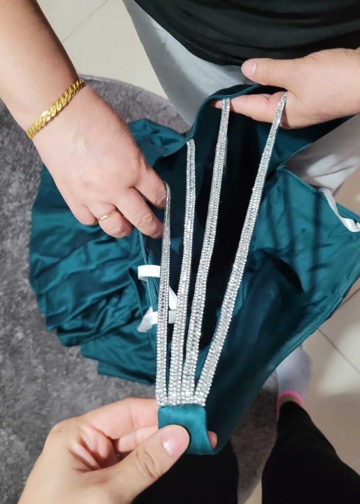 Oleg Cassini abiye - Görsel 3