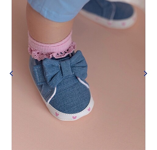 20 Beden mavi Renk Kot bebek ilk adım ayakkabısı kullanıldı