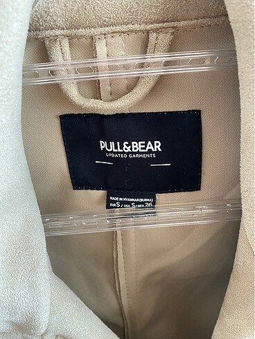 s Beden ten rengi Renk Pull&bear ceket
