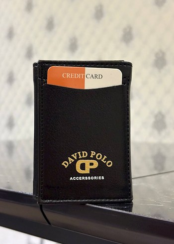 David Polo Siyah Erkek Deri Cüzdan - Görsel 2