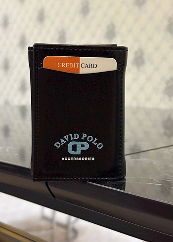 David Polo Siyah Erkek Deri Cüzdan - Görsel 3