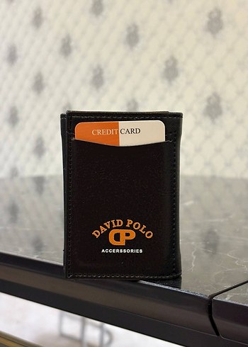 David Polo Siyah Erkek Deri Cüzdan - Görsel 9