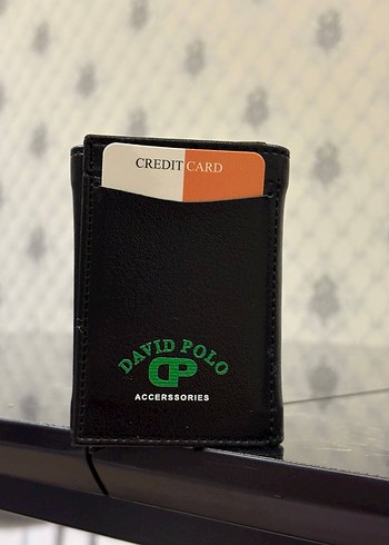 David Polo Siyah Erkek Deri Cüzdan - Görsel 7