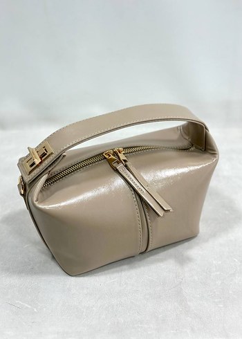 Kahverengi Deri Kemerli Kadın Çanta - Görsel 2