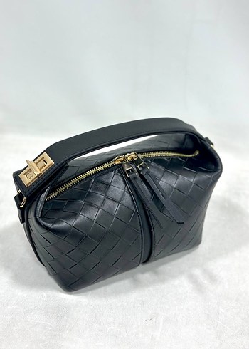 Kahverengi Deri Kadın Çanta - Görsel 6