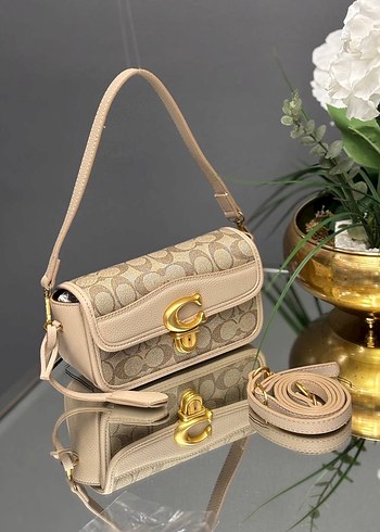 Kahverengi Desenli Deri Kadın Çanta - Görsel 4