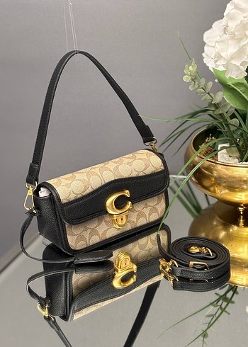 Kahverengi Desenli Deri Kadın Çanta - Görsel 3