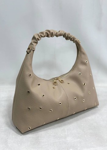 Klasik Şıklıkta İşlemeli Deri Kadın Çanta - Görsel 7