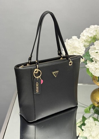 Modern Klasik Siyah Deri Tokalı Kadın Çanta - Görsel 6