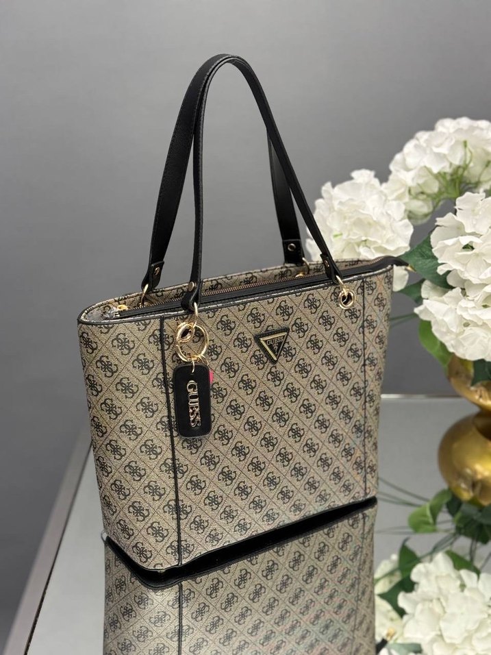 Modern Klasik Siyah Deri Tokalı Kadın Çanta - Görsel 3