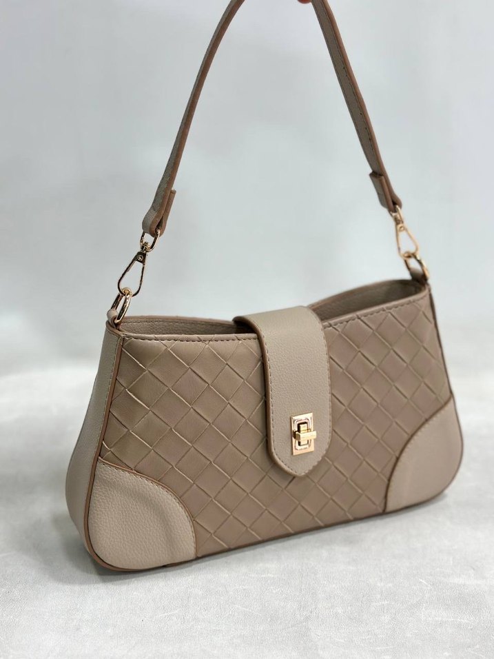 Klasik Modern Deri Kadın Çanta - Görsel 3