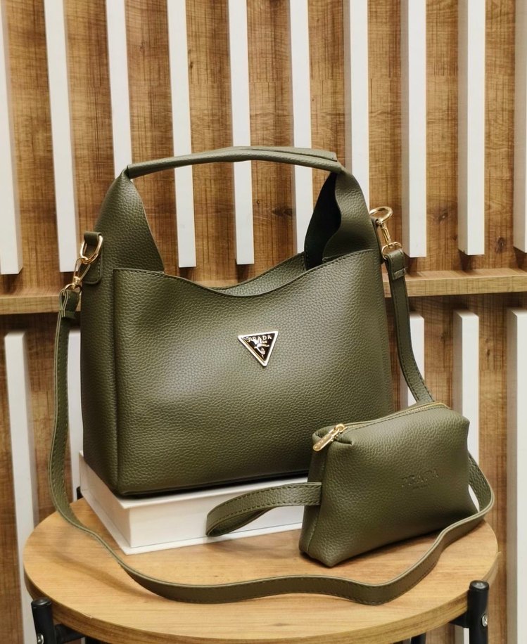 Siyah Deri Kadın Omuz Çantası - Görsel 4