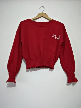Kırmızı Sweatshirt