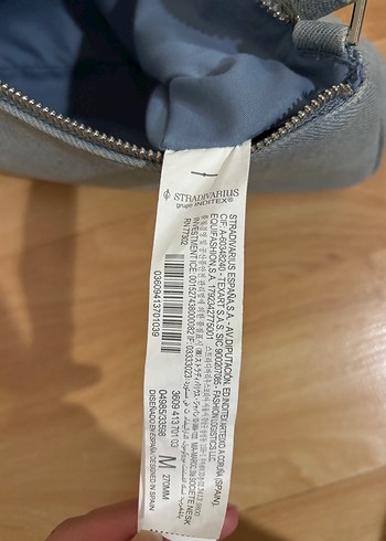 Stradivarius Stradivarius Mavi Denim Kadın El Çantası