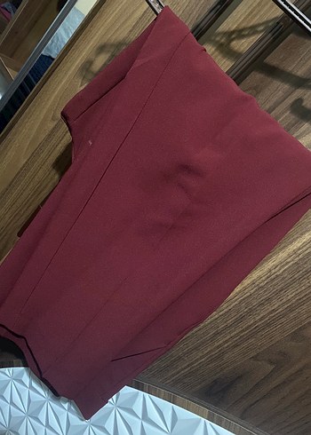 Trendyol & Milla Bordo Kadın Kumaş Pantolon