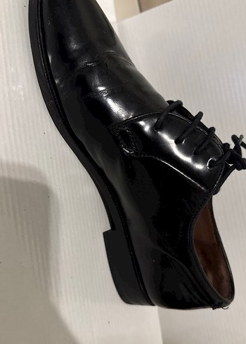 Siyah Deri Kadın Klasik Ofis Ayakkabısı George Hogg - Görsel 3
