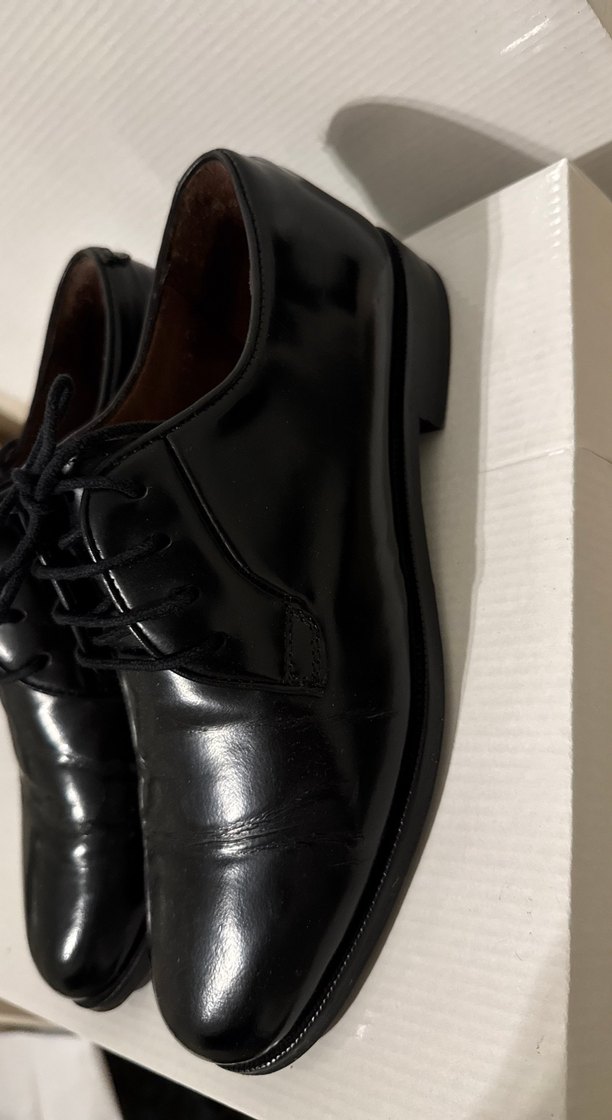 Siyah Deri Kadın Klasik Ofis Ayakkabısı George Hogg - Görsel 2