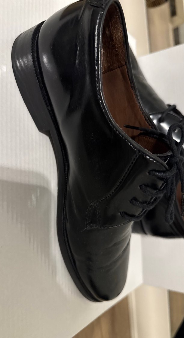 Siyah Deri Kadın Klasik Ofis Ayakkabısı George Hogg - Görsel 4