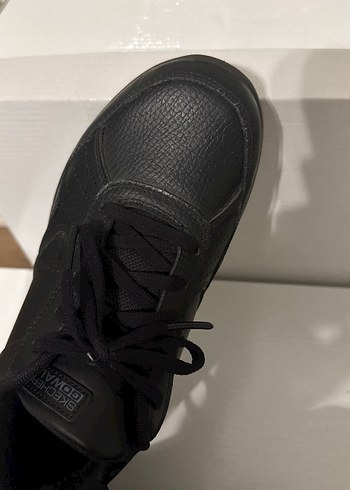 Skechers Siyah Kadın Deri Spor Ayakkabı - Görsel 6