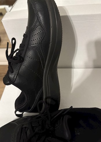 Skechers Siyah Kadın Deri Spor Ayakkabı - Görsel 5