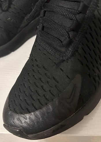 Siyah Bağcıklı Nike AIR270  Kadın Spor Ayakkabı - Görsel 2