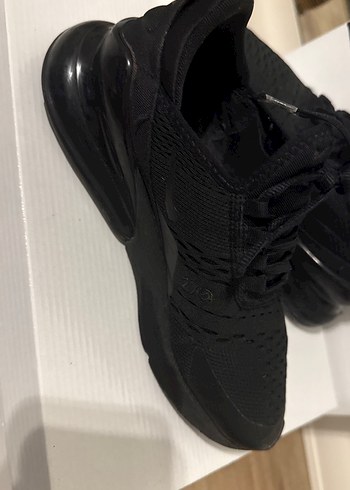 Siyah Bağcıklı Nike AIR270  Kadın Spor Ayakkabı - Görsel 3